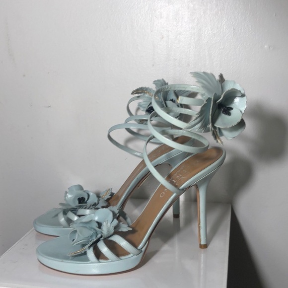 Vintage Valentino Garavani Floral Heels - Picture 3 of 6